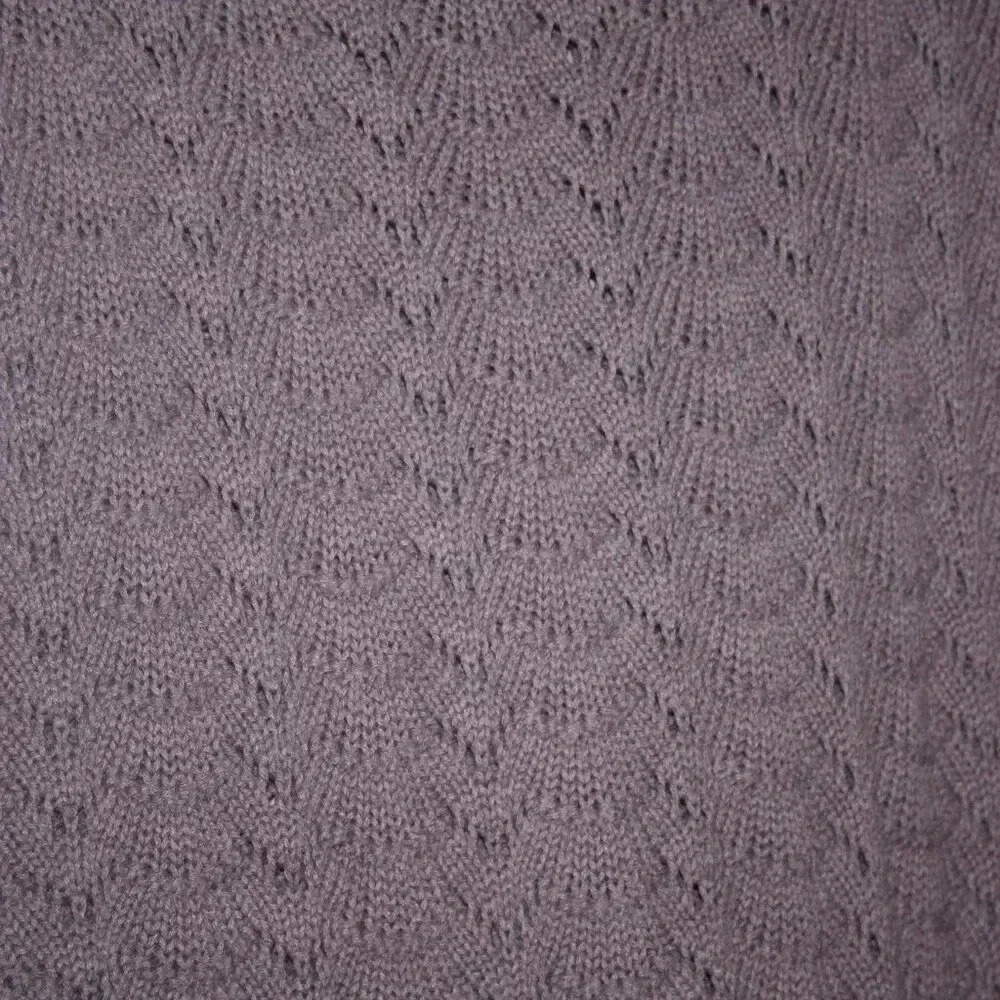 Sonoma Purple Roll Neck Sweater Size Large Crew Style 100% Cotton 3/4 Length - Picture 11 of 15